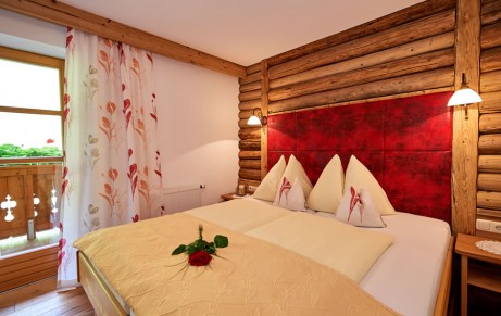 Doppelbett im Hedegghof