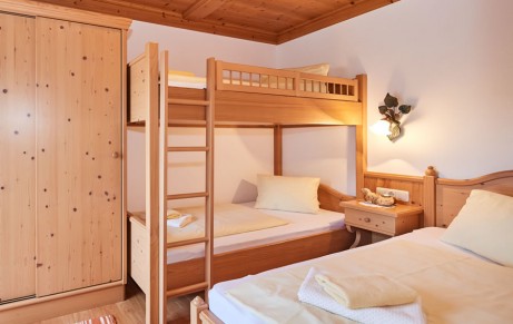 Familienzimmer mit Stockbett