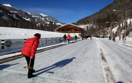 Eisstockschießen